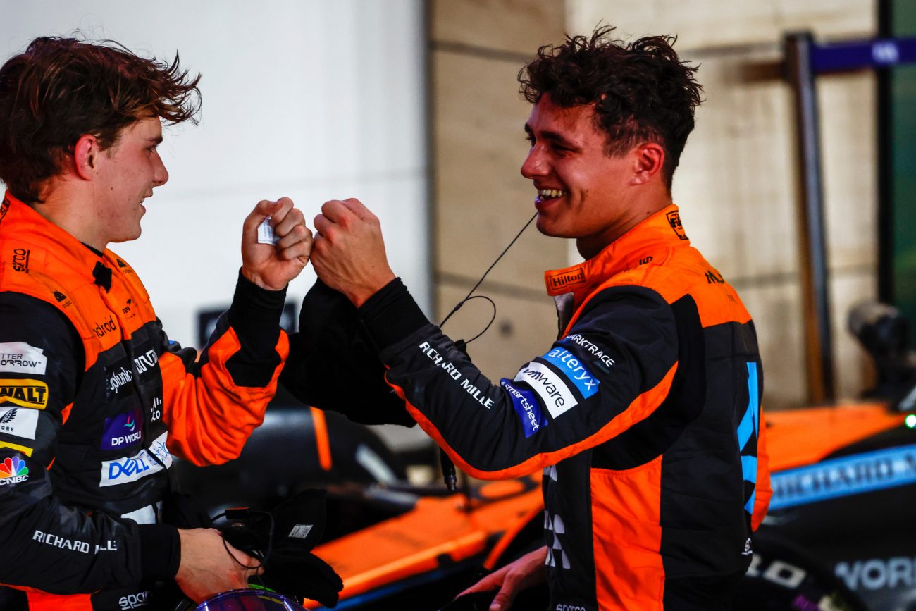 Norris, Piastri, McLaren